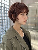 ジェムバイアルテフィーチェ(gem by artefice) ショートカットボブショートヘアハンサムショートミニウルフボブ