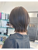 エメ 北花田(Aime)&nbsp;20代30代40代大人かわいいショートボブｘ小顔ひし形レイヤーボブ