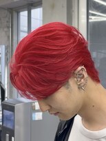 オーバル ジングウマエ(OVARL jingumae)&nbsp;ナチュラルフェザーショートブリーチレッド