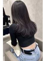 ジーナ 姪浜(Zina) 髪質改善モーヴバイオレット美髪【Zina姪浜】