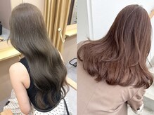 【色だけでなく艶感を】ダメージレスで艶を生み出すカラー◎髪質改善＆カラーの最高の組み合わせ♪