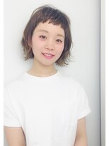 クリアーオブヘアー 栄南店(CLEAR of hair)&nbsp;【CLEAR】ブラントカットでカジュアル外ハネボブ