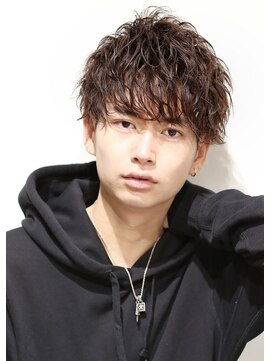 リップスヘアー 銀座(LIPPS hair) 工口パーマラフセクシャルブラストツーブロックスマート刈り上げ