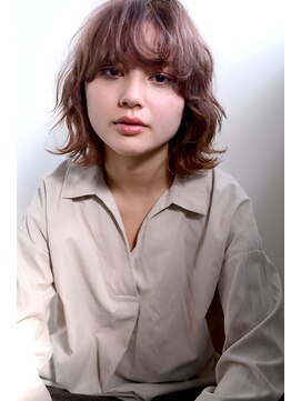 グリーン 渋谷(green) 外ハネbob×ニュアンスパーマ