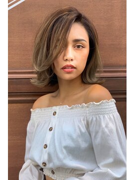 トルネード(TORNADO) チョコレートグレージュバレイヤージュ