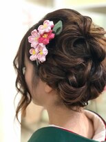 山野愛子美容室 ANAクラウンプラザホテル 金沢店 クセ毛風　大人かわいいスタイル