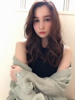 グレージュ/デジタルパーマ/小顔/アッシュブラウン/高柳