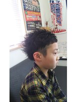 ヘアーサロン アン ツーブロック&刈上げのアシメ