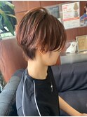 20代30代/大人かっこいい/ハンサムショート/くびれ/前髪なし