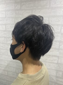 ジーナ 新宿(Zina) ツーブロックニュアンスパーマ【Zina　大越香苗】