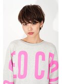 【大人女性人気No.1】カジュアルショートボブ