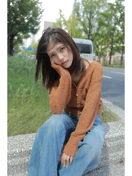 サイン ヘア イノベーション(sign HAIR INNOVATION) 大人可愛い、色気、小顔カットひし形シルエット【錦糸町】