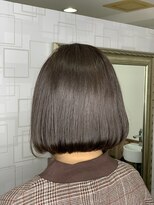 リトル(Re:tle)&nbsp;【河野有希】ボブ×ブルースモークアッシュ