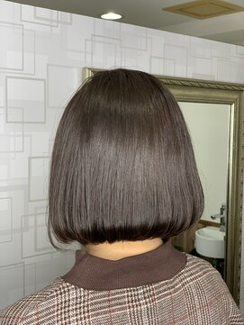 リトル(Re:tle) 【河野有希】ボブ×ブルースモークアッシュ