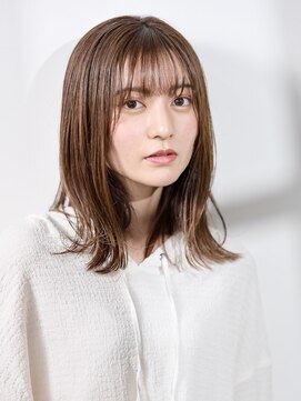 ネオリーブアオバ 高田馬場店(Neolive aoba) 外ハネセミディ♪グレージュ