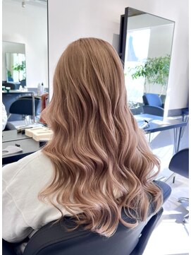 シエラ 心斎橋(CIERA.) CIERA.テラコッタベージュ×ユル巻きカール