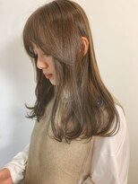 ナンプウ(Nanpu)&nbsp;ワンカール/ロング/ショコラベージュ