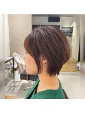【お顔が小さくなるバランスで】ショートstyle