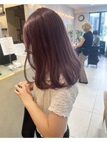 ヘアサロン ガリカ 表参道(hair salon Gallica)&nbsp;艶髪透明感ラベンダーココアブリーチなしダブルカラー