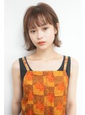 大人可愛い切りっぱなしくびれボブ