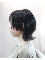 ウィスカーヘアー(whisker hair) ショートウルフ