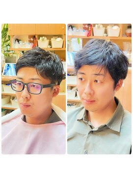 ヨシザワインク ハコザキ 水天宮前 日本橋人形町(YOSHIZAWA Inc.HAKOZAKI) 爽やか/定番/ツーブロック/アップバング/ビジネス/カジュアル