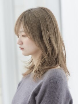 アンフィニー 銀座(ANFINI) 透明感×艶感 ベージュ系カラー ナチュラルオリーブグレージュ