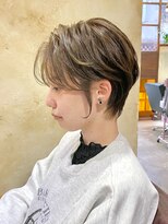 トト 船橋店(toto.)&nbsp;黒髪/グレーベージュ/レイヤーロング/前髪パーマ[西船橋/津田沼]