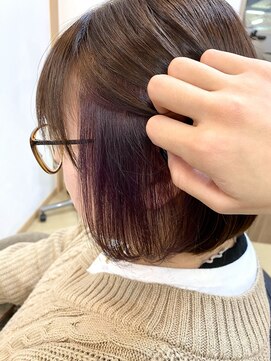 オーリーヘアー(Olliy hair) インナーカラー/ニュアンスカラー/アースカラー/30代40代50代