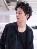 ハバナ 渋谷(HAVANA)&nbsp;アッシュブラック/スパイキーショート/刈り上げ/ツーブロック