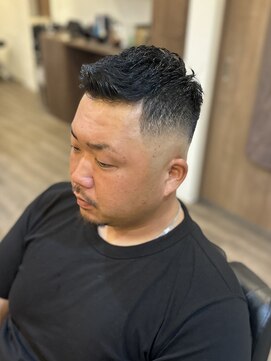 ジェイソン(JASON) 【フェードスタイル】メンズベリーショートヘア