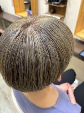 ヘアープレイス アペーゴ(hair place apego) ハイライトカラー