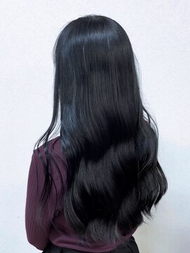 シュシュ 宜野湾店(chou chou) ブルーブラック/ワンカラー/ネイビーブルー