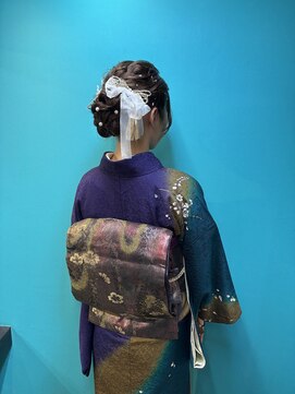 リエラ 新宿(RIERA) 訪問着+ヘアセット