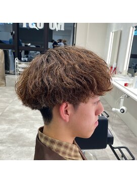 ルースト 西院店(ROOST) スパイラルパーマ×ブラウンカラー