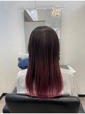 Hair Salon for D  × ワインレッド