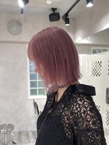 ハイプ(HYPE)&nbsp;【藤沢】ホワイトピンクカラー/ラベンダーピンク/ハイトーンボブ