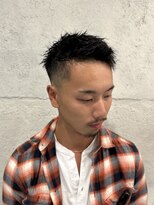 ヒロ銀座 バーバーショップ 札幌本店(HIRO GINZA BARBER SHOP)&nbsp;【スキンフェード】×【ツイストパーマ】