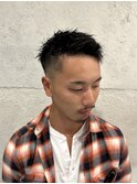 【スキンフェード】×【ツイストパーマ】