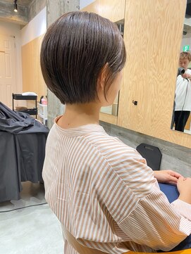 ロタ 吉祥寺(RoTa) 【小顔スタイル！】コンパクトボブ×ブラウンベージュ