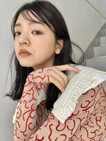 黒髪つや小顔ミディアム銀座