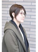 シェルグレージュ【ショートボブ】
