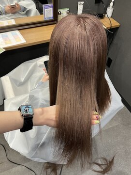 ボアップ 京橋店(boappu) #暖色カラー#ブラウンカラー#髪質改善トリートメント