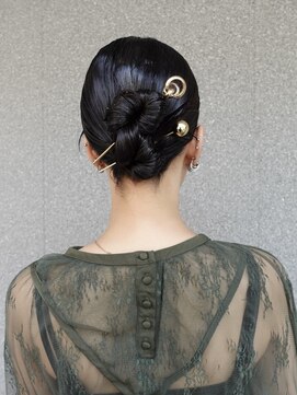 ユルクメゾンシティ 名古屋(JURK MAISON CITY) 【ami style】かちもりヘア　タイトアレンジ