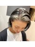 ポイントブリーチ＋カラー　　￥11000~