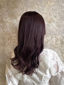 パーセンス(Pursense) ワインレッド/バーガンディー/ブリーチなし/髪質改善