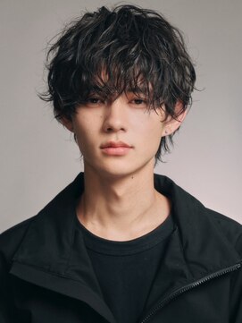 リップスヘアー 渋谷 annex(LIPPS hair) シャドウパーマラウンドマッシュ