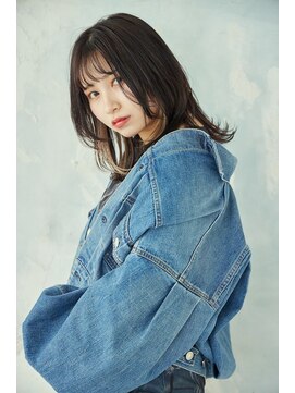 プティパ 水戸内原店(petit-pas) おしゃれ女子ウルフヘア×イヤリングカラー