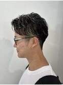 ハイライト×パーマ