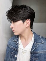 アイティーバイアルバム 八王子店(IT by ALBUM)&nbsp;韓国マッシュブルーブラックサーフカール_ba510991